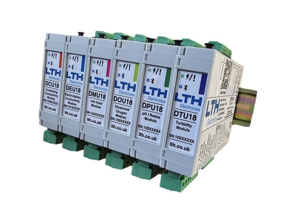 LTH DXU18 Series DIN-Rail Mounted Analytical Transmitters